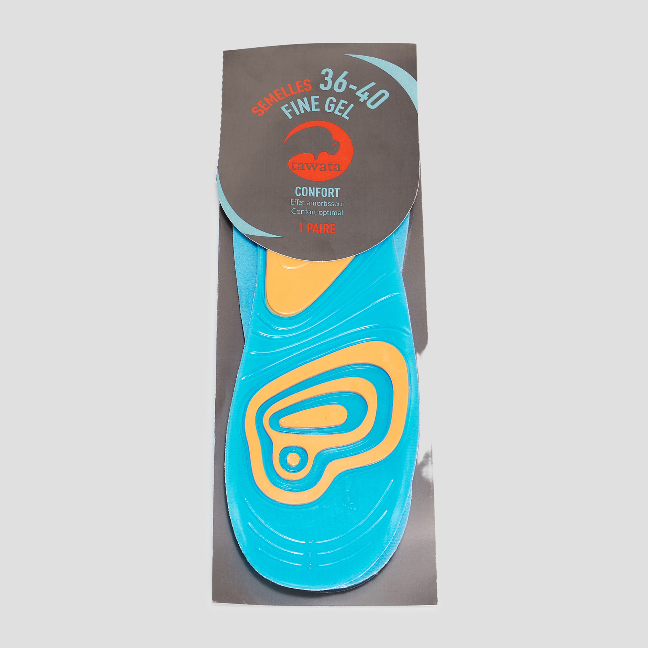 Semelles fines Tawata bleu mixte | La Halle