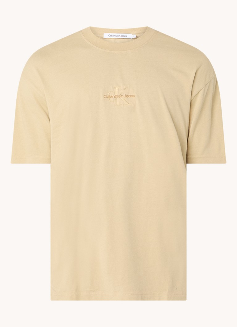 Koszulka Calvin Klein z haftowanym logo