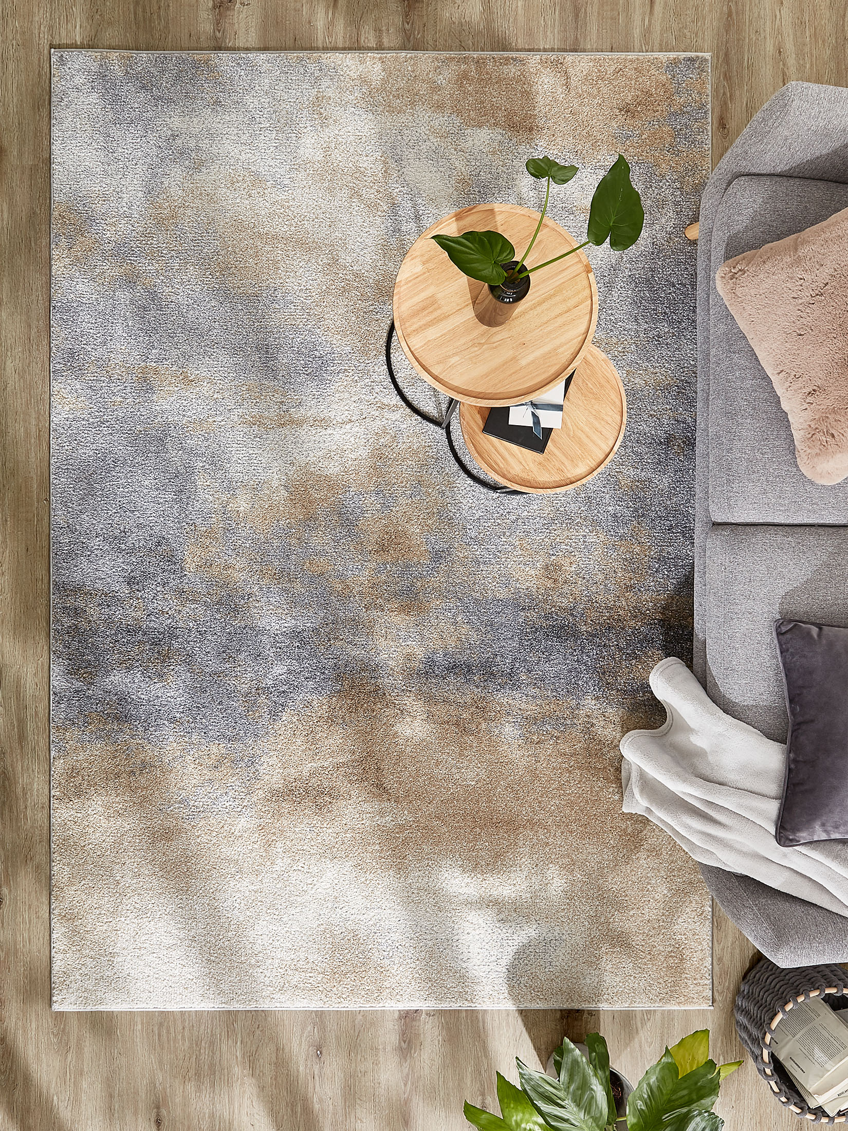 Stratus Moderner Teppich, Marmor