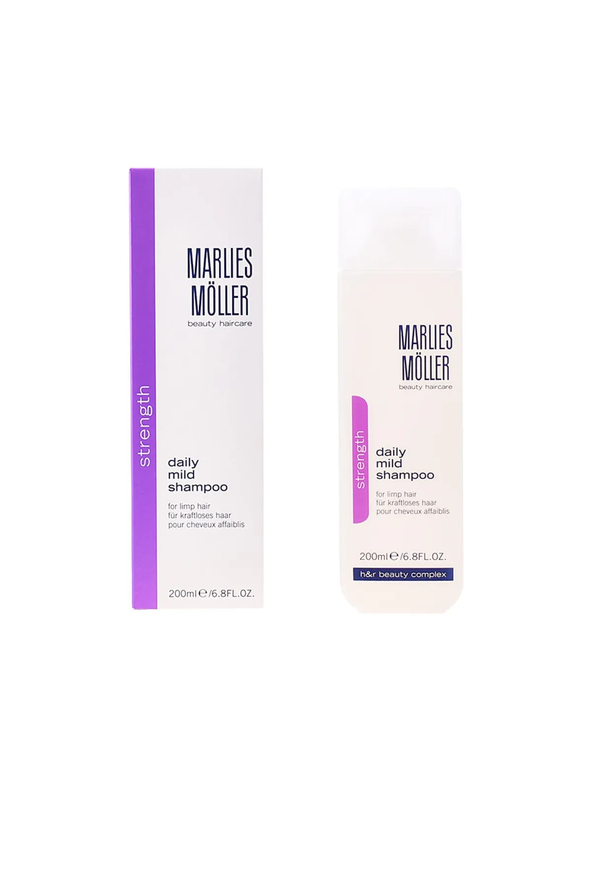 Marlies Möller  Kraft Täglich Mildes Shampoo Marlies Möller 200 ml