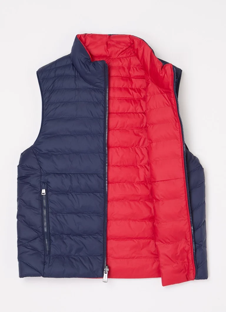 Vestă matlasată reversibilă Ralph Lauren cu logo brodat