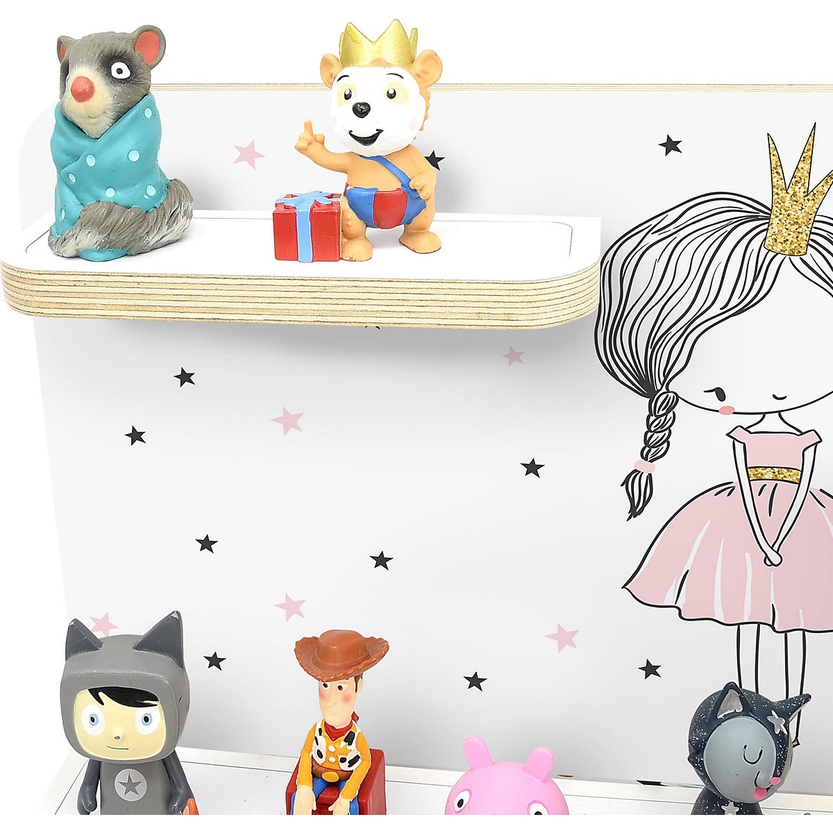 Regal für Musikbox Wundermädchen, klein - geeignet für Toniebox
