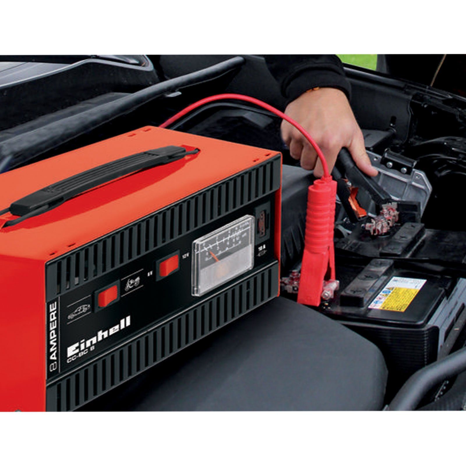 Einhell Einhell Batterie Ladegerät CC-BC 8 Autobatterie-Ladegerät (Packung)
