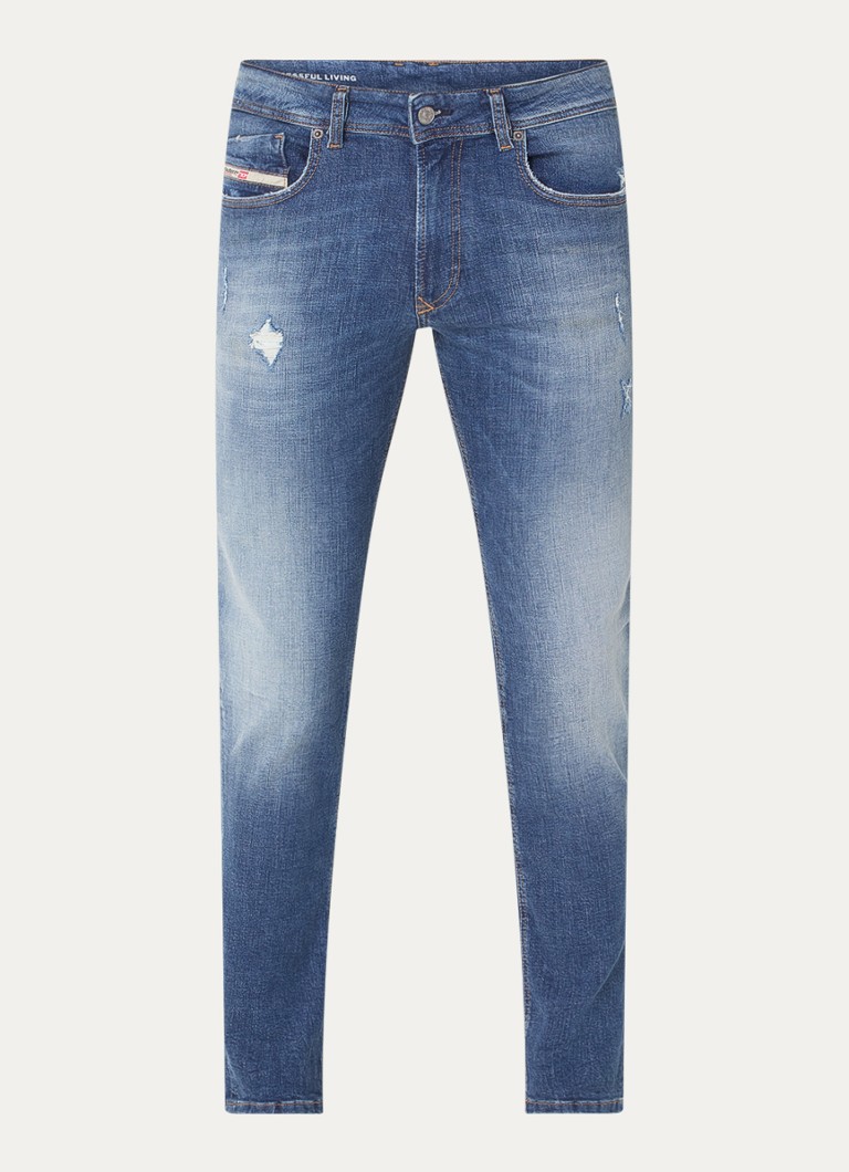 Diesel 1979 SLEENKER slim fit jeans med sidelommer