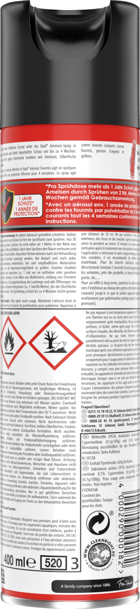 Ameisen-Spray, 0,4 l