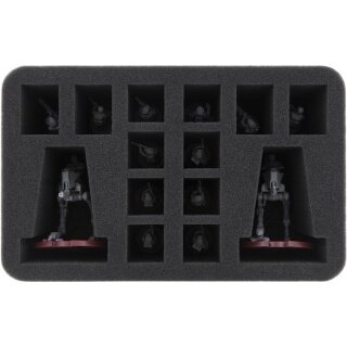 Feldherr Schaumstoffeinlage für Star Wars Legion 2 x AT-RT