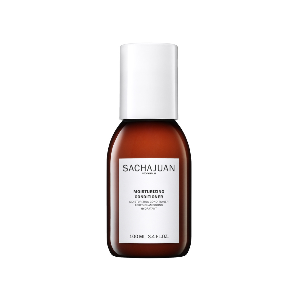 sachajuan Moisturizing Conditioner 100 ml - Taille Voyage Après-Shampooing Nourrissant pour cheveux secs format voyage