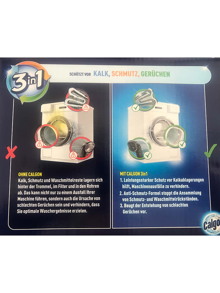 Calgon Wasserenthärter-Tabs, 585 g günstig kaufen onesize
