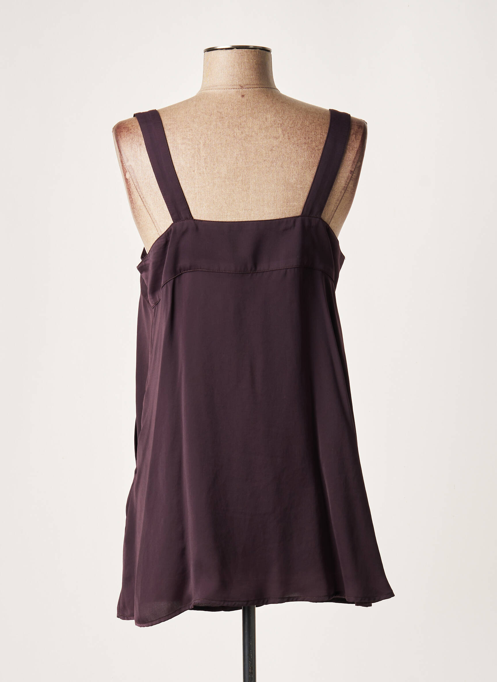 Lauren Vidal Tuniquemanchelongue Femme couleur violet