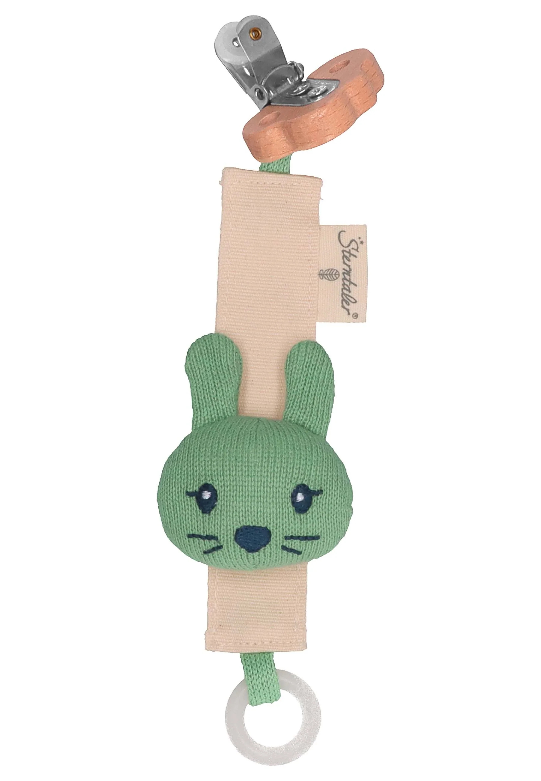Schnullerkette Hase Kinni 22 cm, Stay true to…