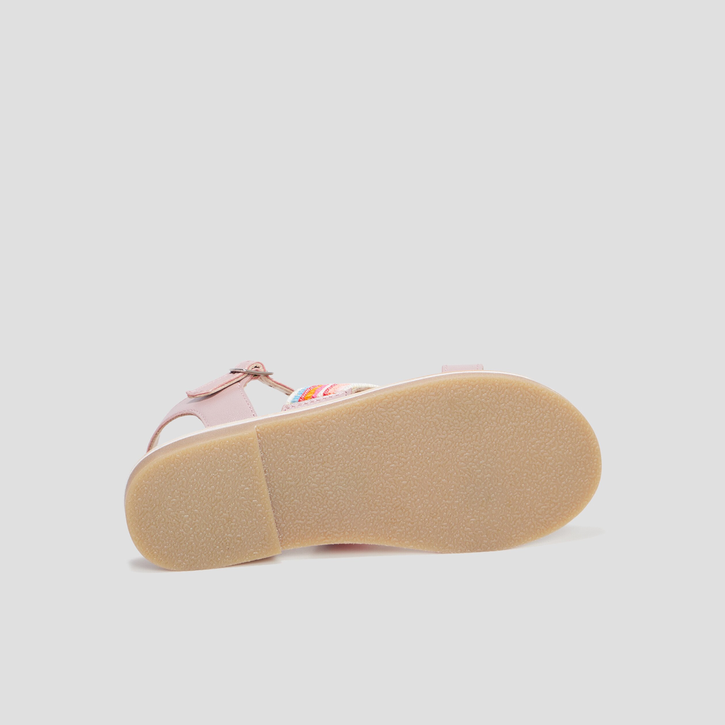 Sandales avec perles Creeks rose fille | La Halle