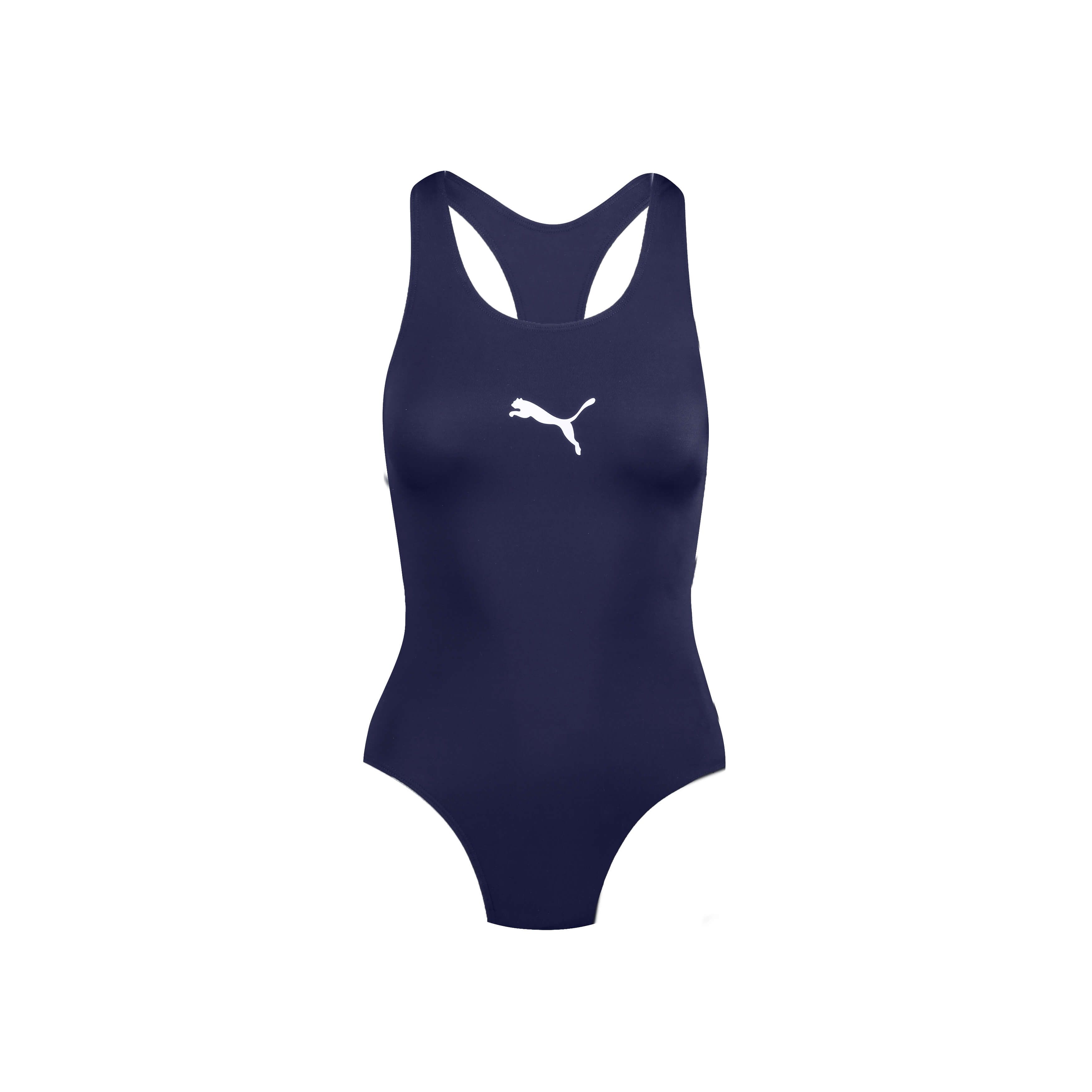 PUMA Racerback Navy Damen Badeanzug