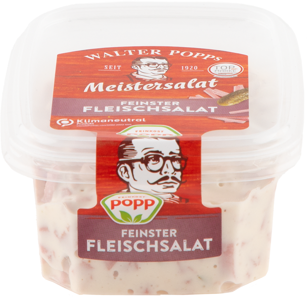 Popp Meistersalat Feinster Fleischsalat