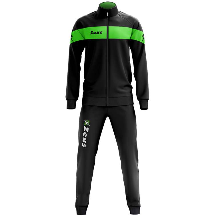 Zeus Apollo Fußball Set Teamwear Box 12-teilig Neon Grün Schwarz