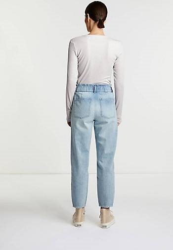 Rich & Royal Damen Langarmshirt ECOVERO RIB LUREX LONGSLEEVE
