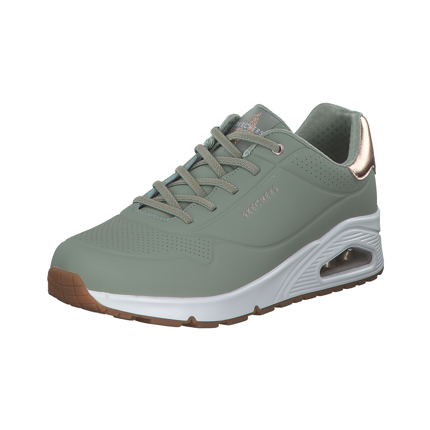Skechers 155196, Schnürschuhe, Damen, Grün