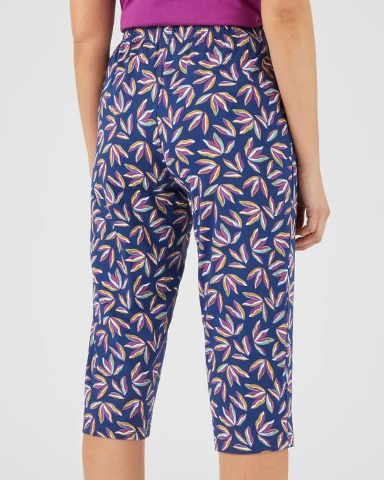 Pantacourt de pyjama pur coton peigné
