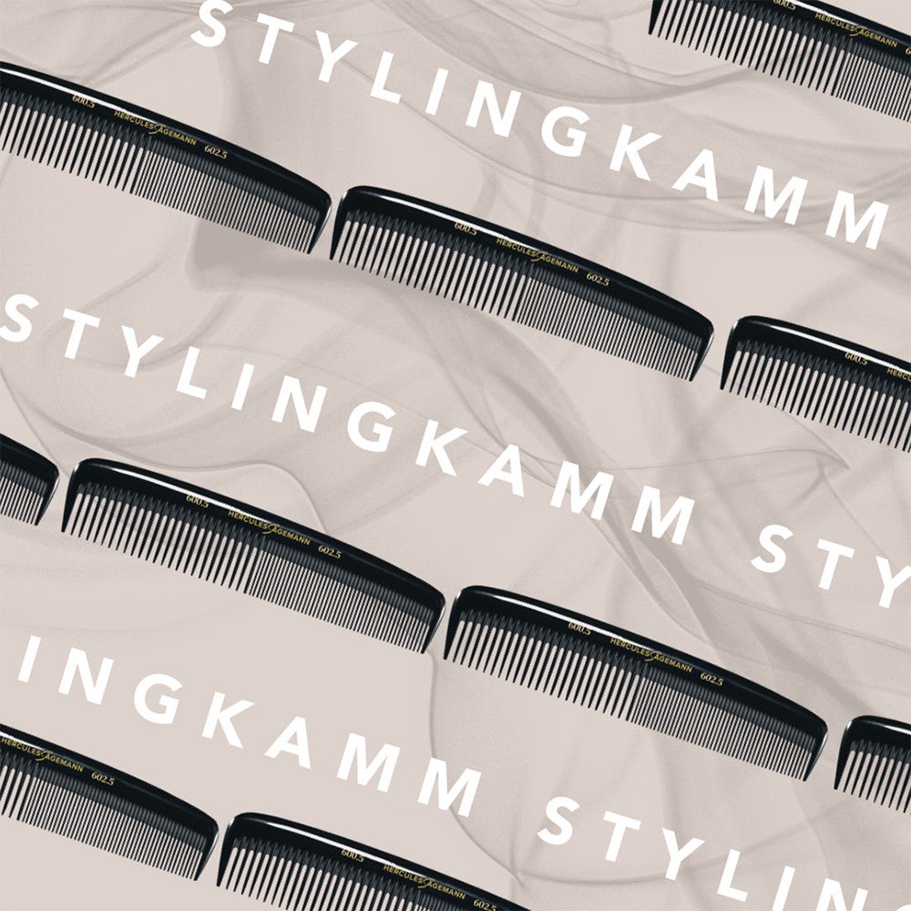 Hercules Sägemann Meisterkamm Styling 600-602, 5“