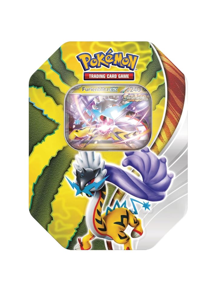 Pokémon Tin Box Furienblitz | Pokemon | Sammel-Karten | Kollektion deutsch günstig kaufen onesize