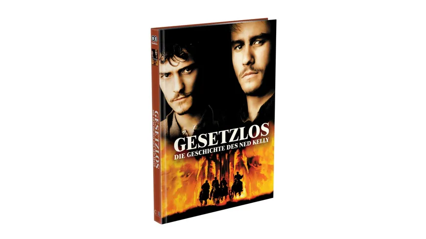 GESETZLOS - Die Geschichte des Ned Kelly - 2-Disc Mediabook - Cover A - Limited 333 Edition  (Blu-ray + DVD)
