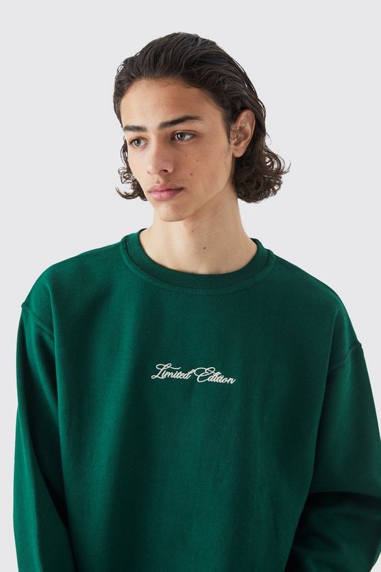 Oversize Sweatshirt mit Limited-Print