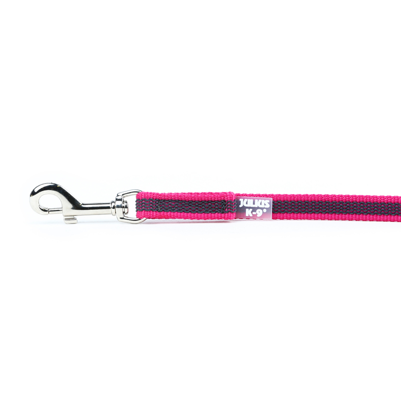 JULIUS-K9 Hundeleinen JULIUS-K9 Führleine verstärkt 14mm pink