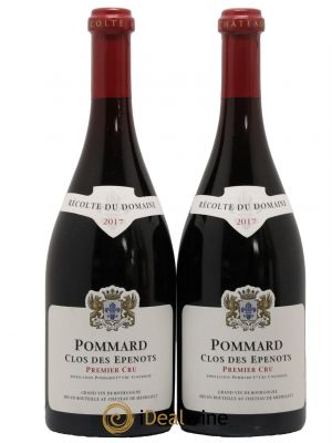 Pommard 1er Cru Clos des Epenots Château de Meursault  2017 - Lot de 2 Bouteilles