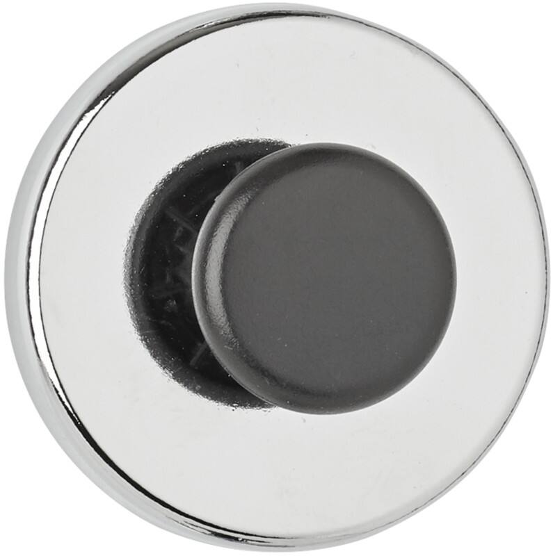 Maul Kreisförmig Hakenmagnet Silber 9 kg Tragfähigkeit 51 mm