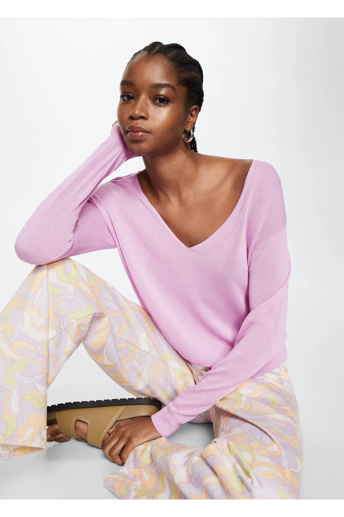 MANGO  Rosa Damenpullover 37050454