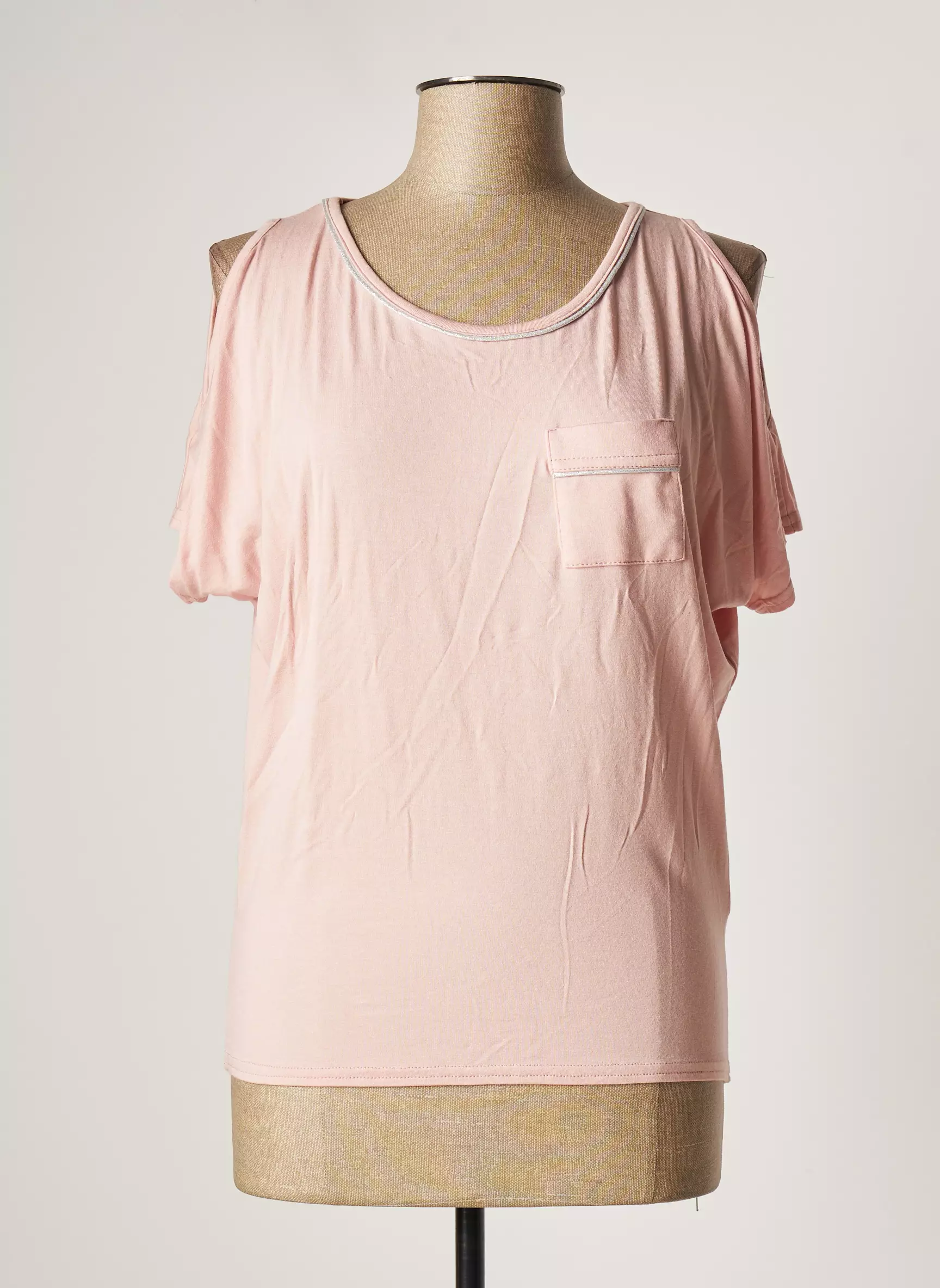 Quinze Heures Trente Tshirts Femme couleur rose