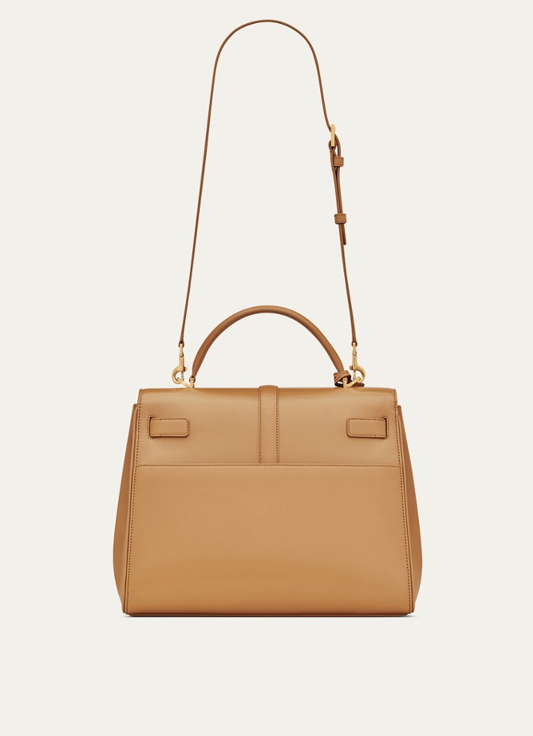Geantă de mână Saint Laurent cu cataramă în formă de S.