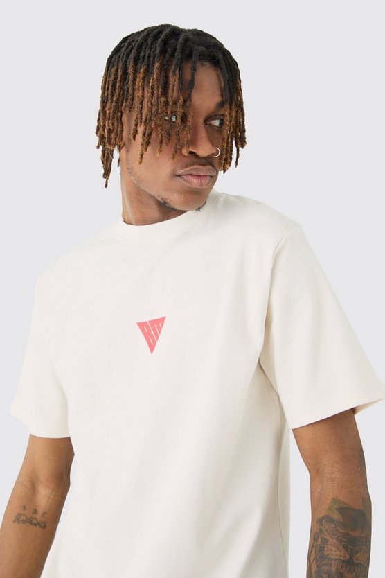 Tall Slim-Fit T-Shirt mit Print