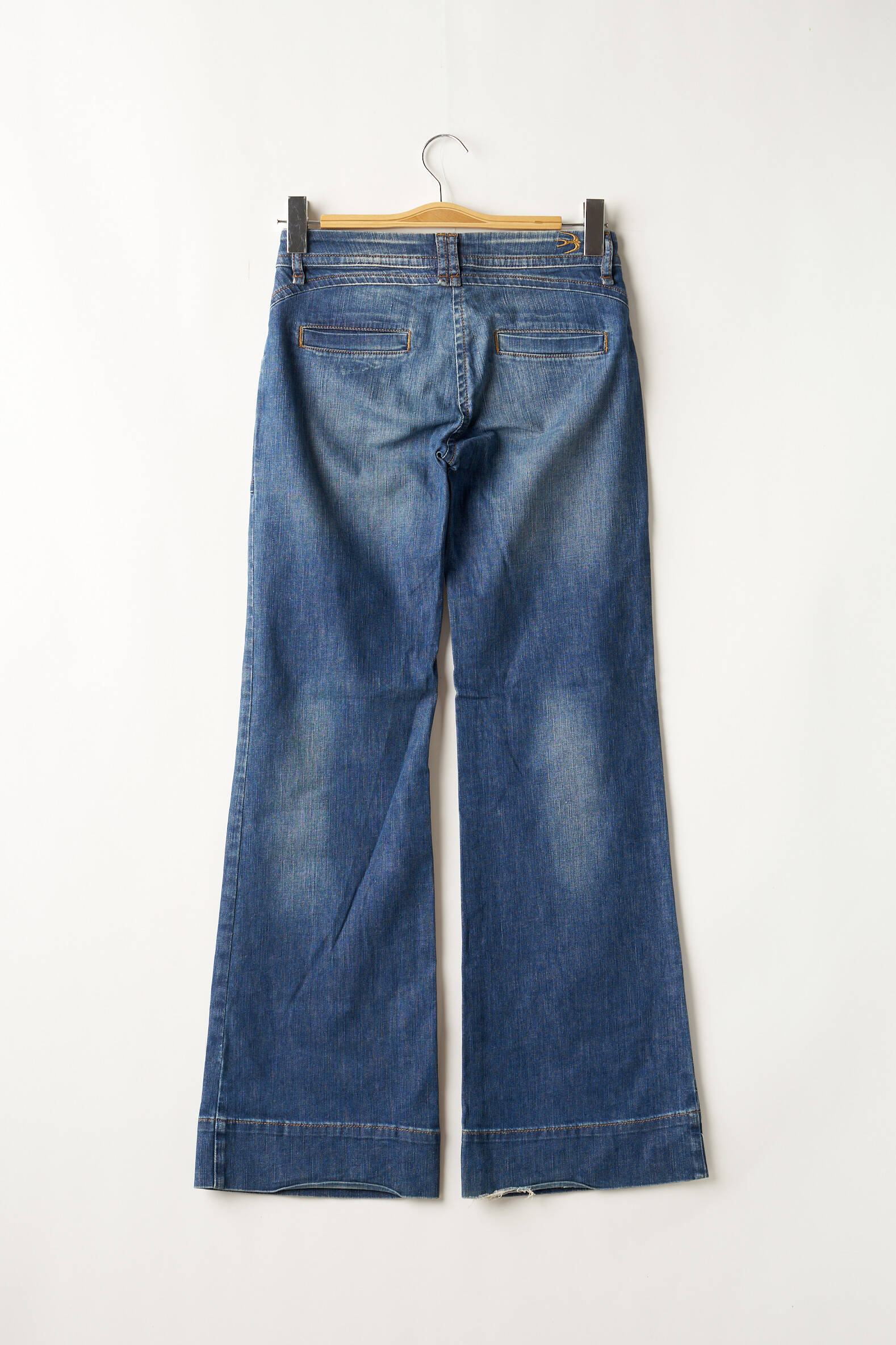 Sandro Jean Flare Femme couleur bleu