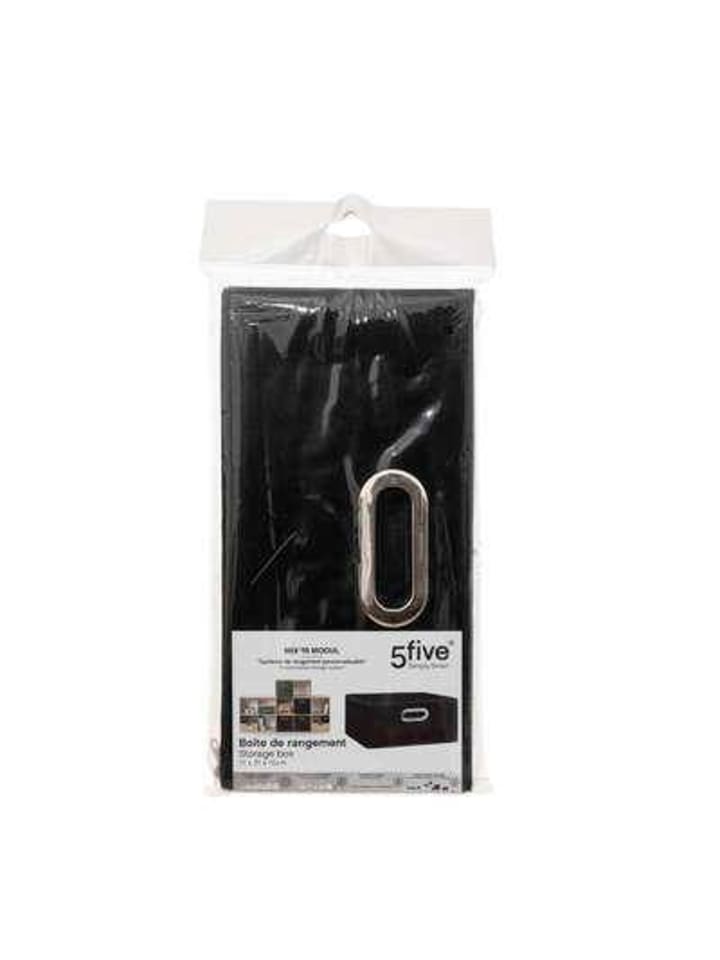 5five Simply Smart Aufbewahrungsbox in schwarz günstig kaufen onesize