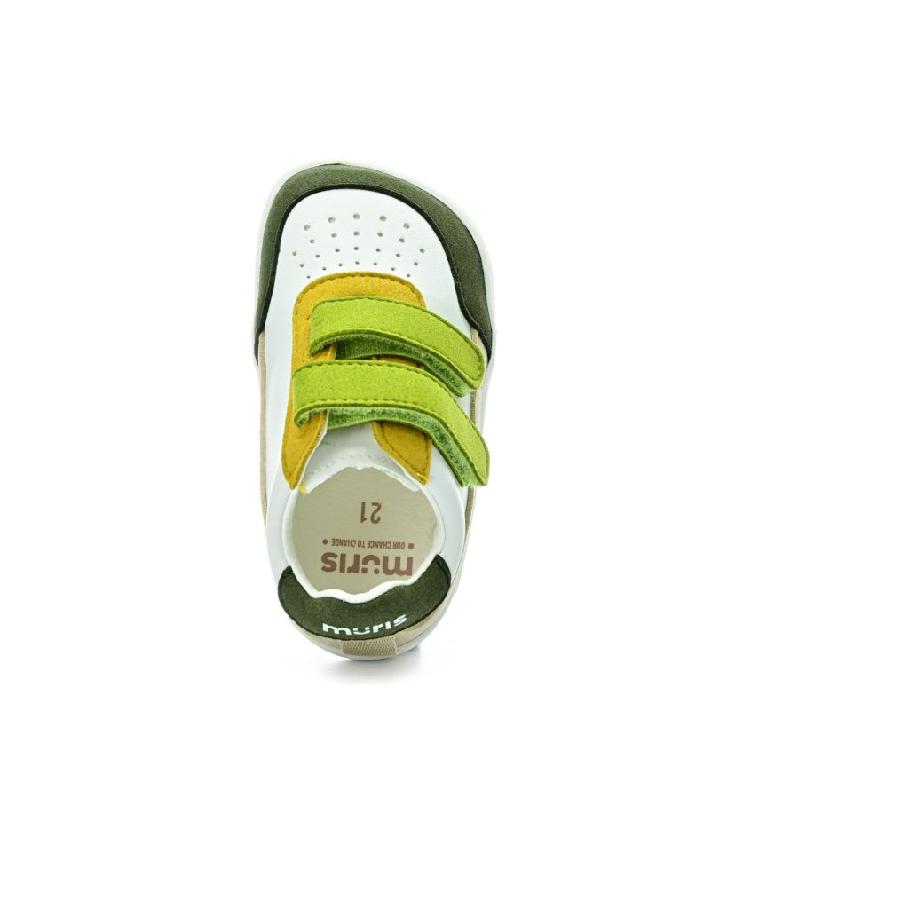 Muris Petra Mini Lime Green Barfußsneakers