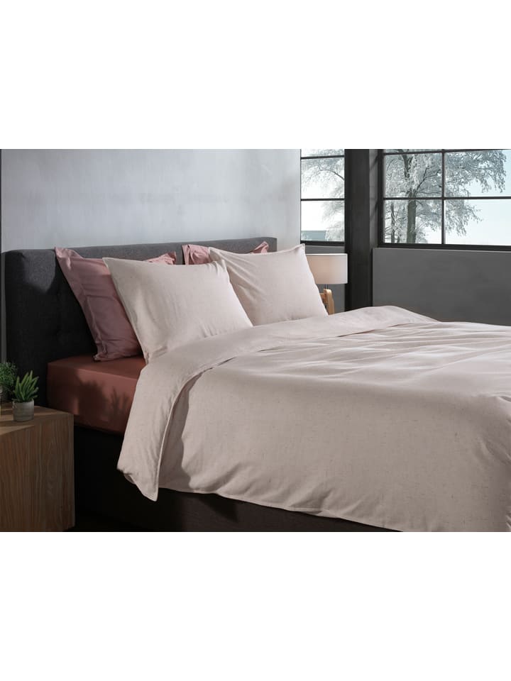 Heckett Lane Flanell-Bettwäsche-Set 
