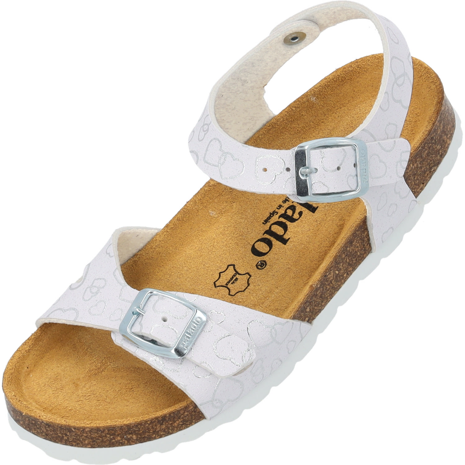 Palado Kids Tarviso G Love, Sandaletten, Kinder, Weiß