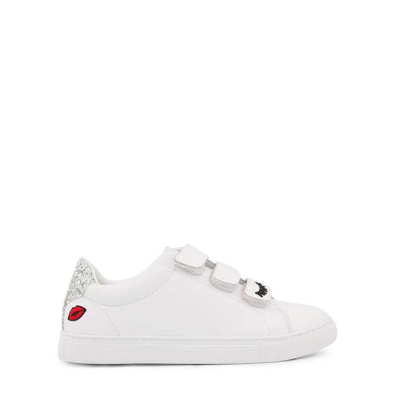 Baskets en cuir Edith eyes