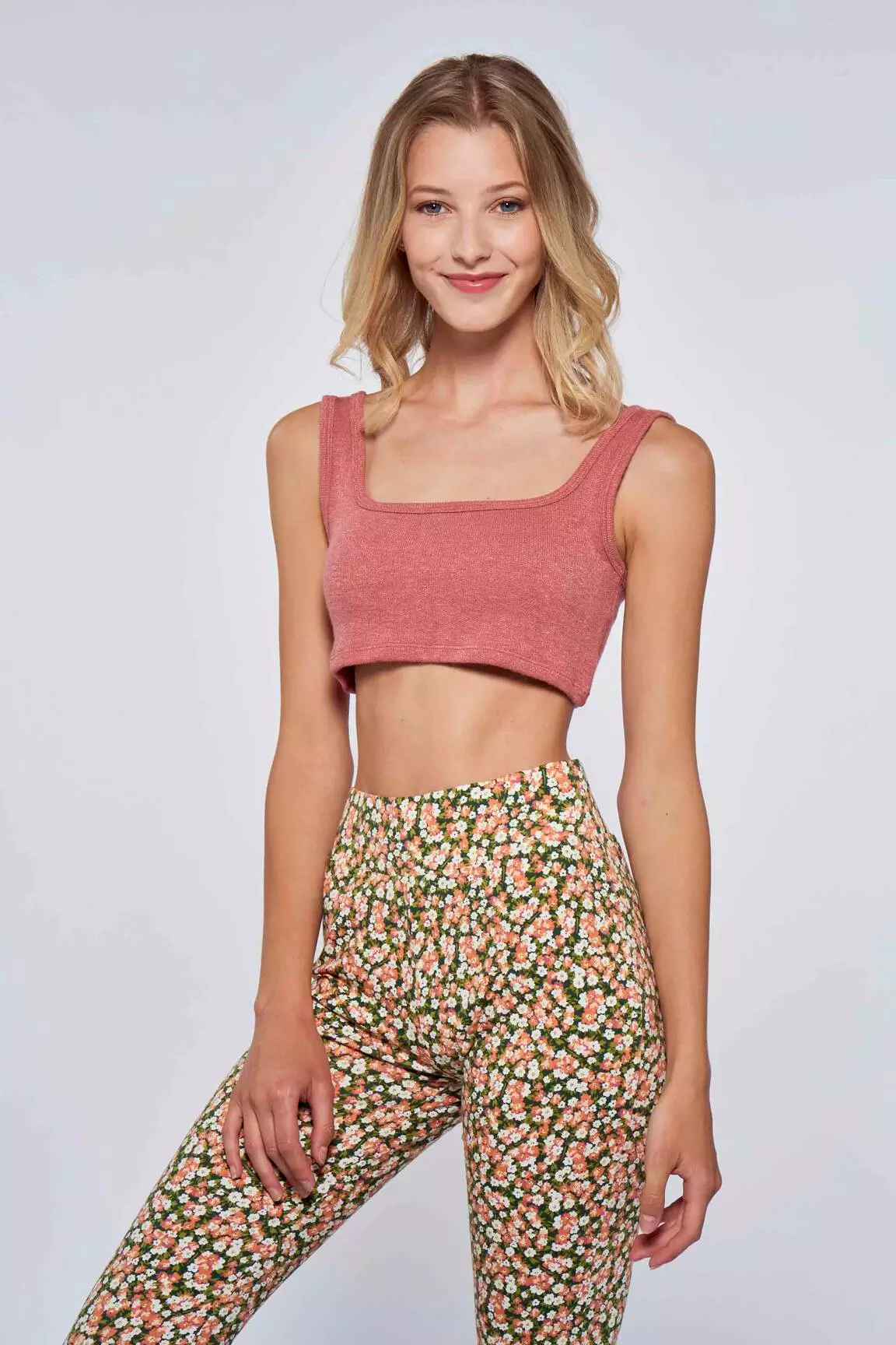 Only Crop Tops Femme couleur orange