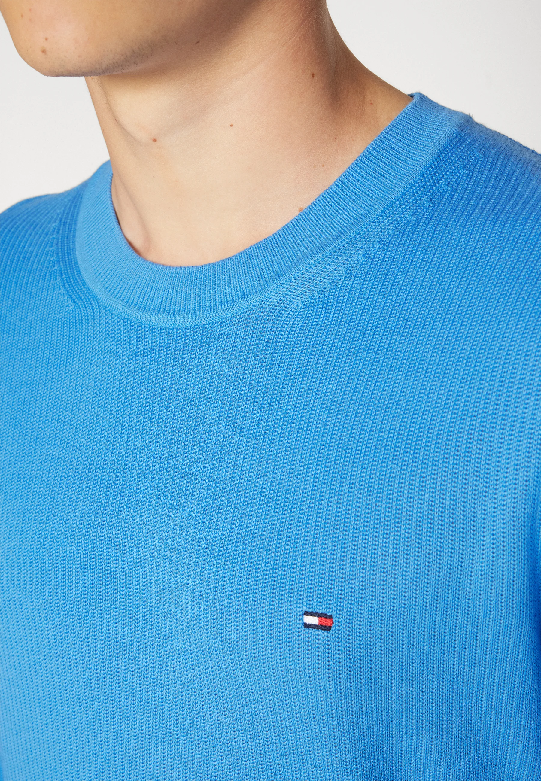 Tommy Hilfiger CHAIN RIDGE C NECK - Suéter
