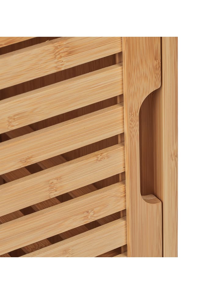 relaxdays Badschrank in Natur - (B)36,5 x (H)87 x (T)33 cm günstig kaufen onesize