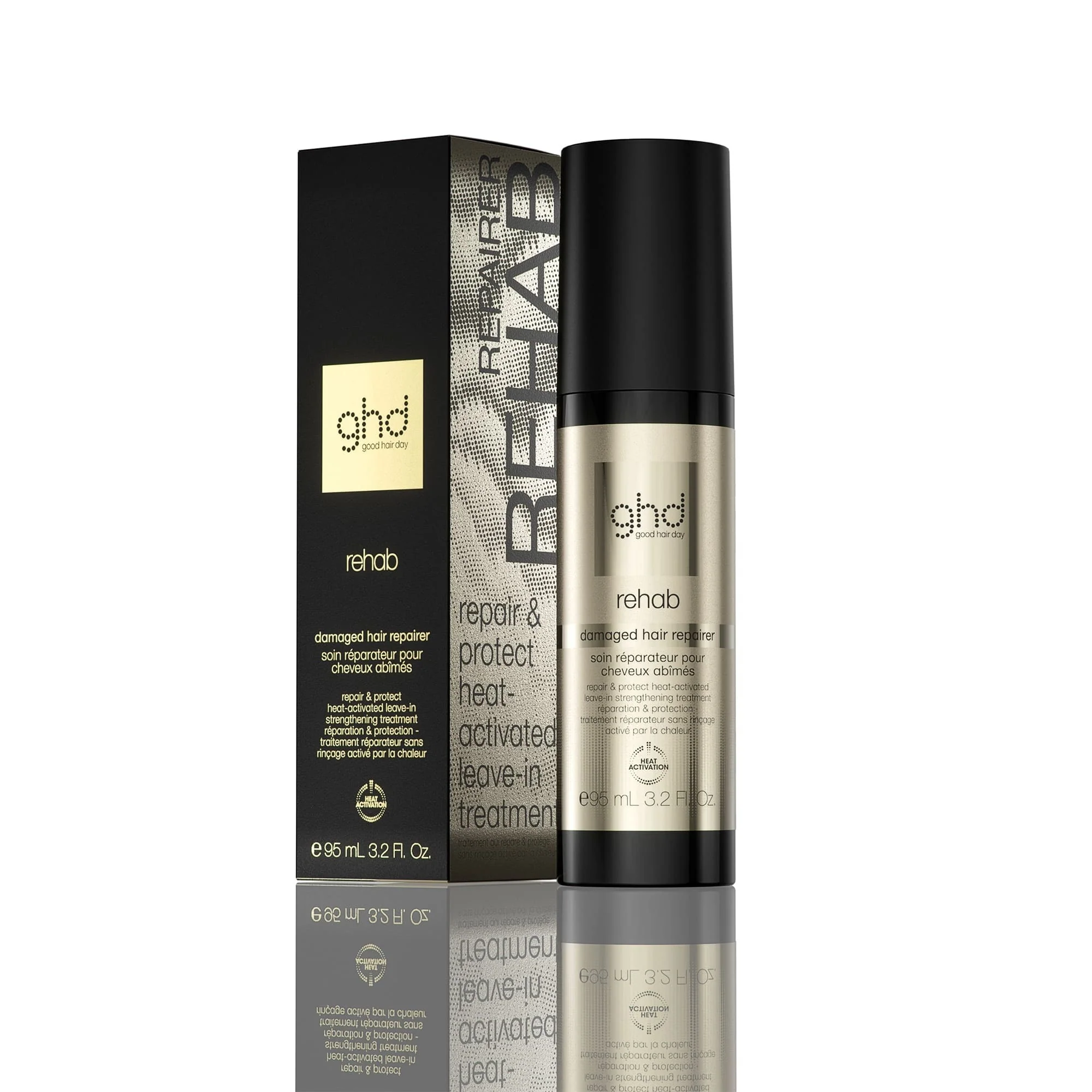 ghd Style Rehab - Reparador para cabello dañado - Spray para peinar, dar acabado, reestructurar y reconstruir el cabello