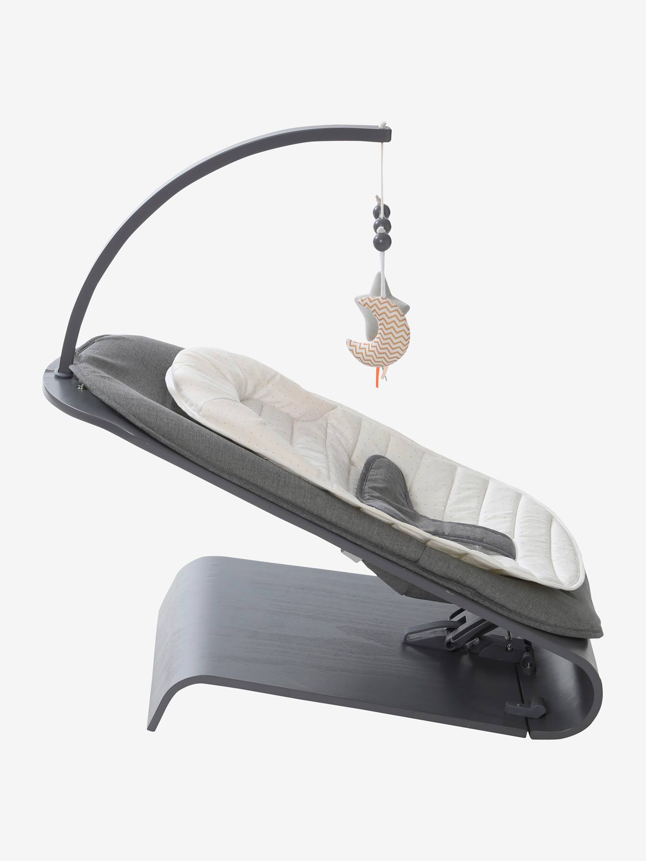 Transat bois vertbaudet Babyrythm gris