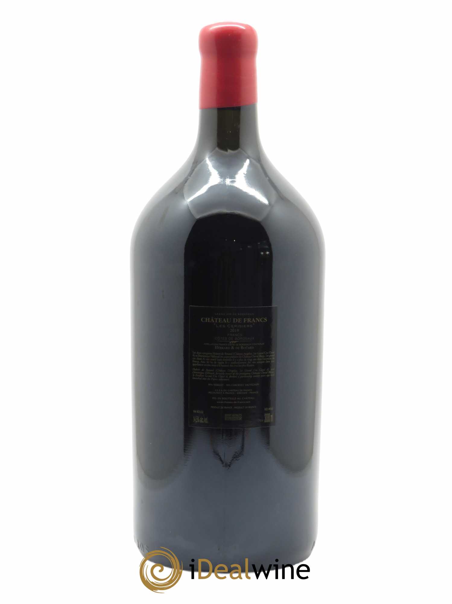 Château de Francs - Les Cerisiers  2019 - Lot de 1 Double-magnum