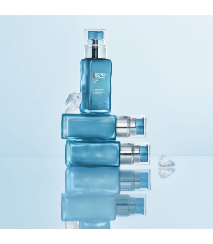 BIOTHERM-T-PUR GEL HYDRATANT-Gel hydratant matifiant visage homme