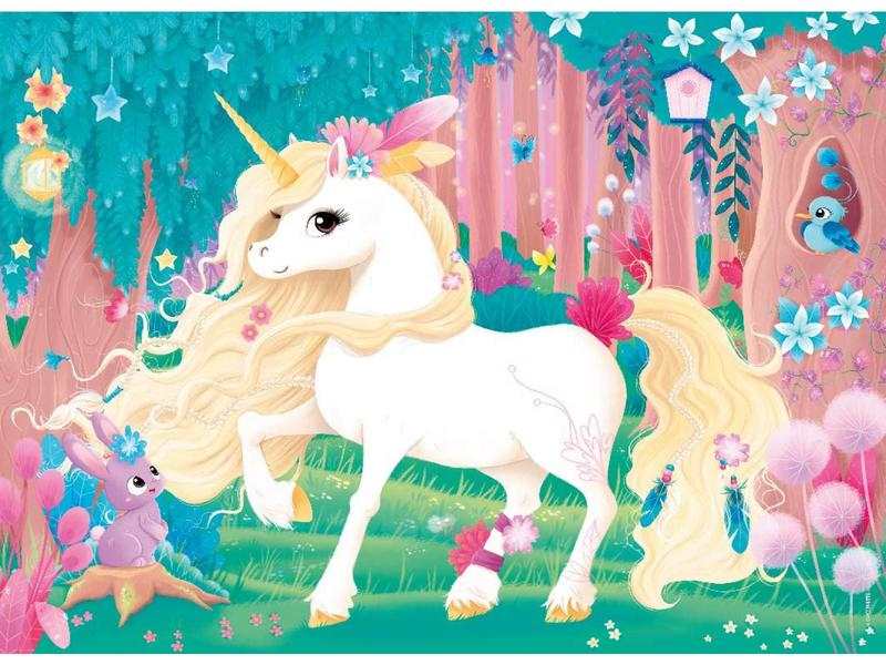 Puzzle Licorne 45 pièces