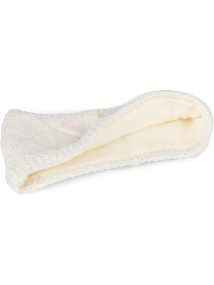 styleBREAKER Strick Stirnband in Creme-Weiß günstig kaufen onesize