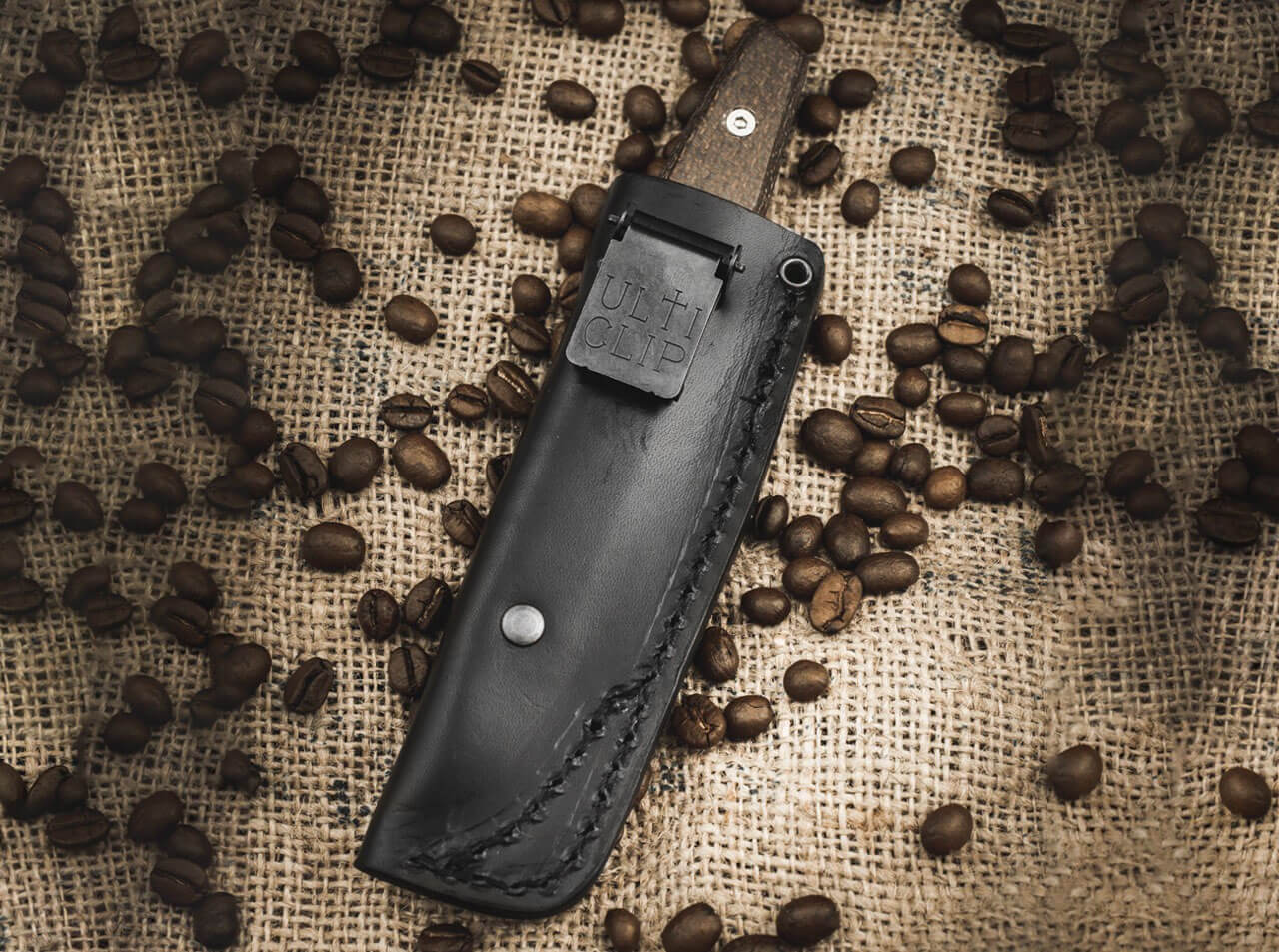 Daily Knives AK1 Droppoint Bison