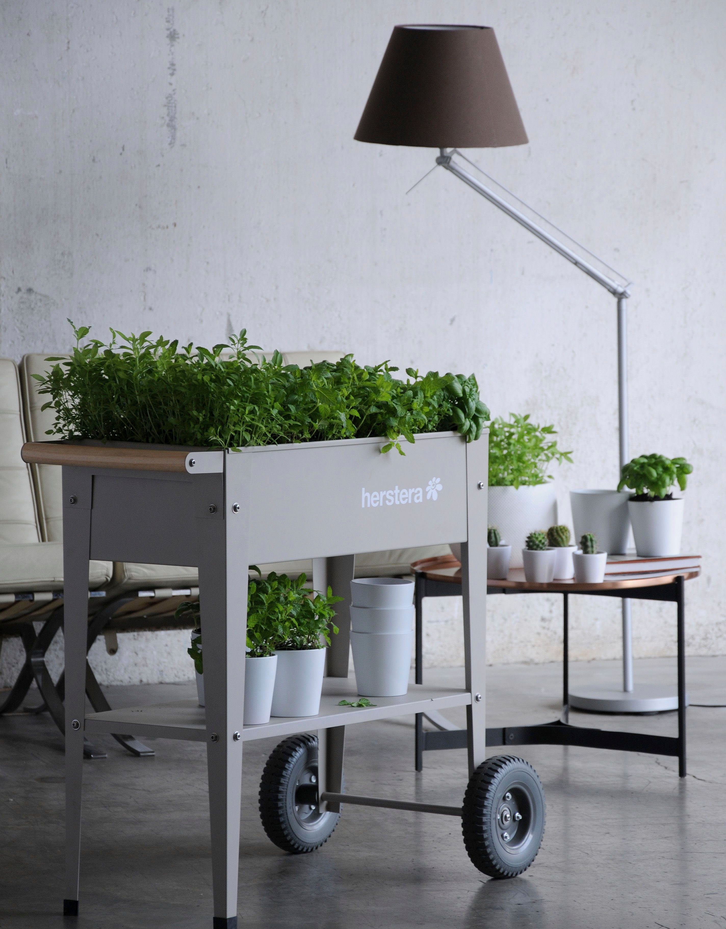 Herstera Garden Hochbeet Barcelona Liso, BxTxH: 75x35x80 cm