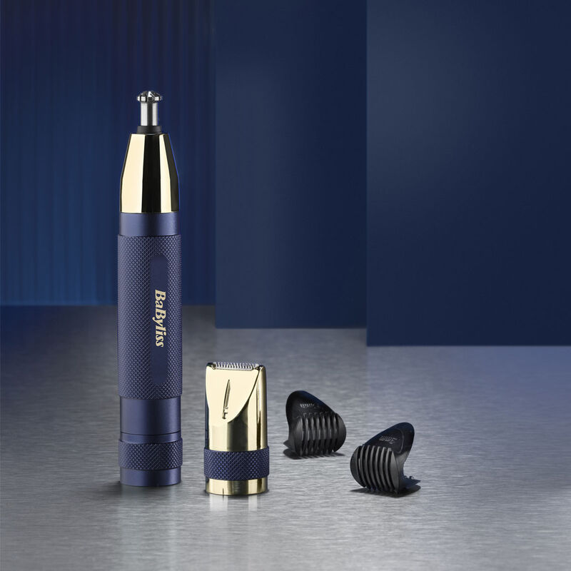 Super-X Metal Series Nose, Ear and Eyebrow Trimmer (GoldBlue)